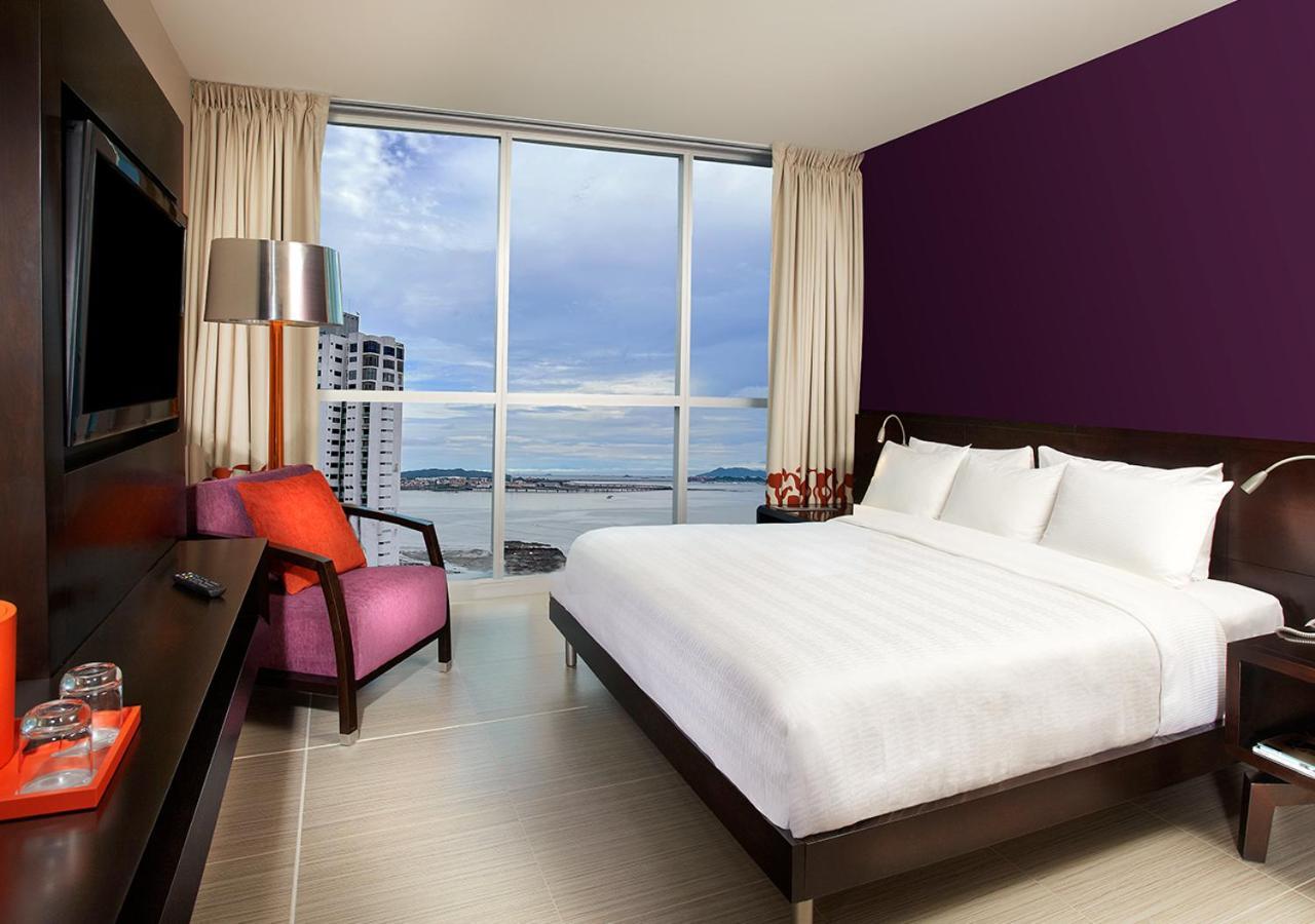 Hard Rock Hotel Panama Megapolis Exteriör bild A bedroom at the W Hotel in Panama City